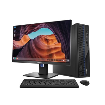 清華同方/THTF 臺式計(jì)算機(jī) 超翔TF830-V050-1 23.8英寸超窄邊高清顯示器